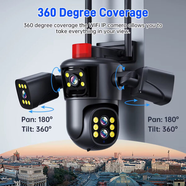 camera surveillance 4G puissante 20 MP